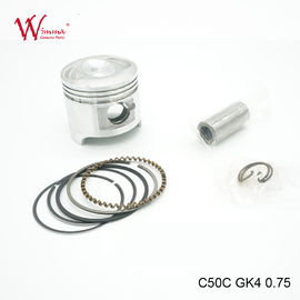 वाटर कूल्ड मोटरसाइकिल पिस्टन किट C50C GK4 0.75 ISO9001 प्रमाणित है