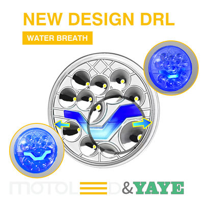 YAYE GN125 LED Motorcycle Headlight with DRL Function High Thermal Conductivity Aluminum Shell and 3030SMD Lamp Bead 743x312x310mm