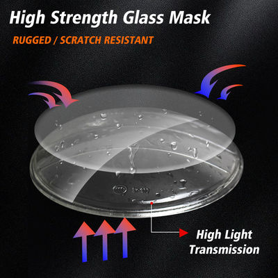 YAYE 5.75 Inch GN125 LED Motorcycle Headlight with High Thermal Conductivity Aluminum Shell and Semi-Assembly Design