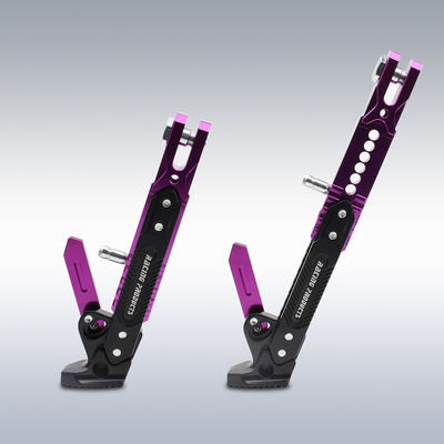 Motorcycle Kickstand Adjustable Side Feet Parking Rack Support Foot Frame Aluminum Alloy  Motorcycle Universal Tripod