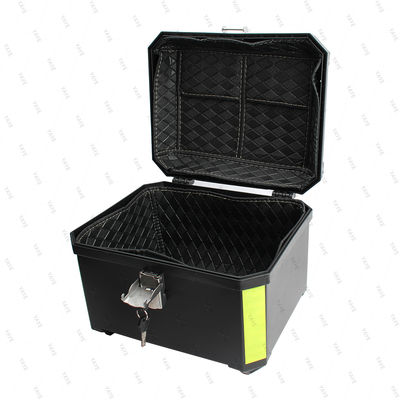 45L High Capacity Motorcycle Trunk Helmet Box Universal Top Case Waterproof Tail Box for Helmet and Luggage Storage