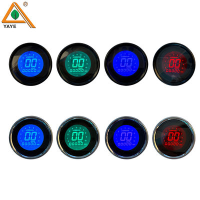 Universal  Motorcycle LED Speedometer Odometer Tachometer Gauge for Modified DC12V Multi-Function Indicator Light for CG125