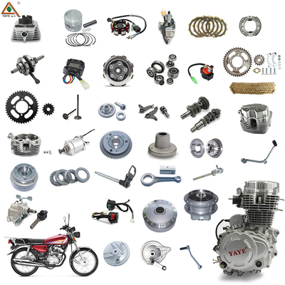 YAYE मोटरसाइकिल सहायक उपकरण HONDA CG125 CG150 CG200 WY125 ZJ125 स्पेयर पार्ट्स मोटरसाइकिल उच्च गुणवत्ता और कम कीमत